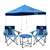 Tennessee Titans Canopy Tailgate Bundle - Set Includes 9X9 Canopy, 2 Chairs and 1 Side Table