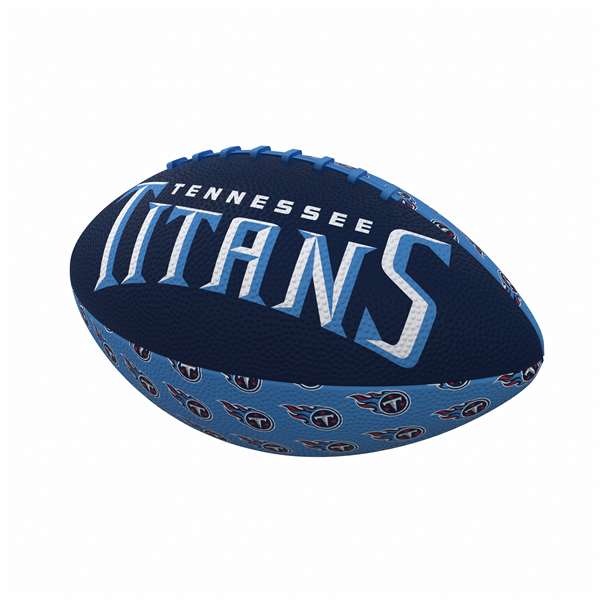 Tennessee Titans Repeating Mini-Size Rubber Football