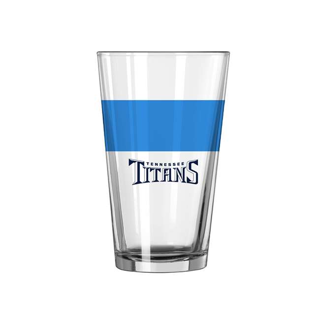 Tennessee Titans 16oz Colorblock Pint Glass