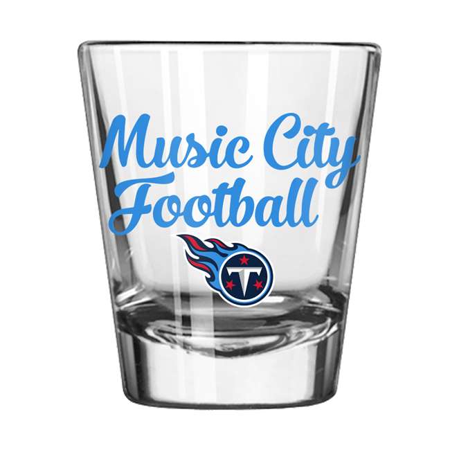 Tennessee Titans 2oz Slogan Shot Glass