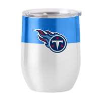 Tennessee Titans 16oz Colorblock Stainless Curved Beverage