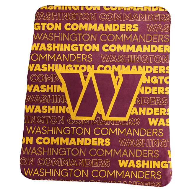 Washington Football Classic Fleece Blanket 50 X 60 inches