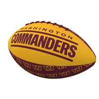 Washington Commanders Repeating Mini-Size Rubber Football