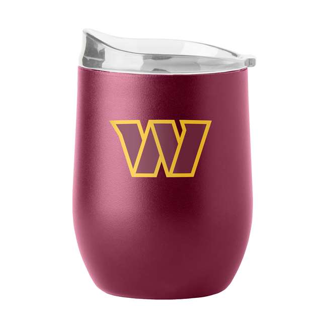 Washington Commanders 16oz Flipside Powder Coat Curved Beverage