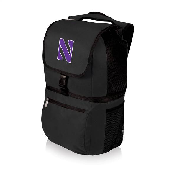 Northwestern Wildcats Two Tiered Insulated Backpack