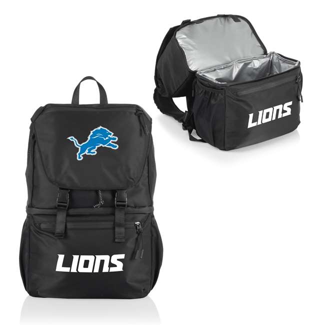 Detroit Lions - Tarana Backpack Cooler, (Carbon Black)  