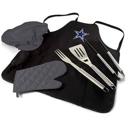 Dallas Cowboys BBQ Apron Grill Set  