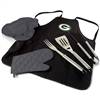 Green Bay Packers BBQ Apron Grill Set  