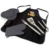 LSU Tigers BBQ Apron Grill Set  