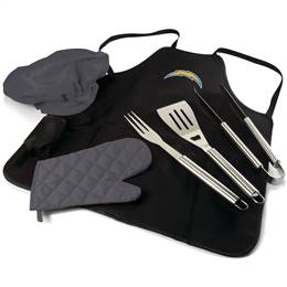 Los Angeles Chargers BBQ Apron Grill Set  