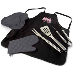 Mississippi State Bulldogs BBQ Apron Grill Set  