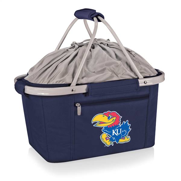 Kansas Jayhawks Collapsible Basket Cooler