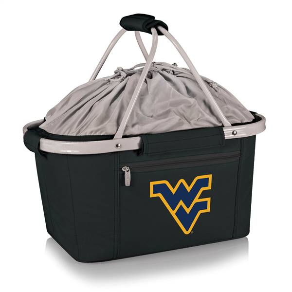 West Virginia Mountaineers Collapsible Basket Cooler