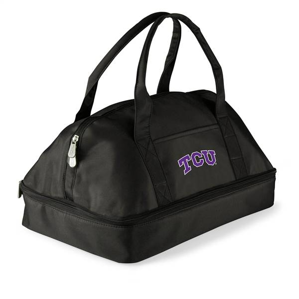 TCU Horned Frogs Casserole Tote Serving Tray