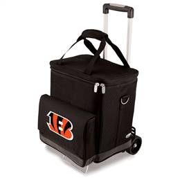 Cincinnati Bengals 6-Bottle Wine Cooler with Trolley