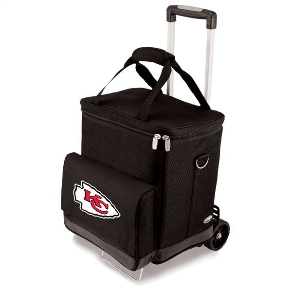 Kansas City Chiefs 6-Bottle Wine Cooler with Trolley