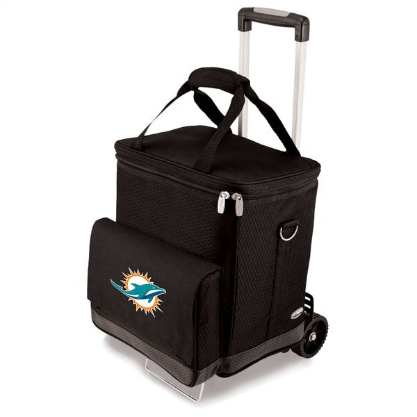 Miami Dolphins 6-Bottle Wine Cooler with Trolley