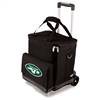 New York Jets 6-Bottle Wine Cooler with Trolley