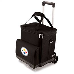 Pittsburgh Steelers 6-Bottle Wine Cooler with Trolley  