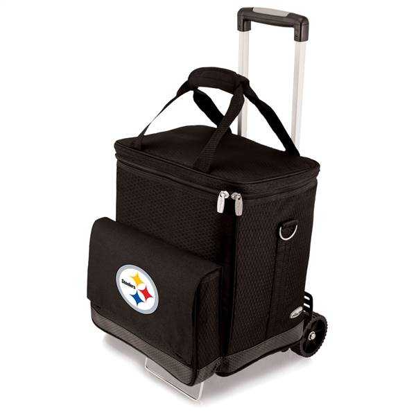 Pittsburgh Steelers 6-Bottle Wine Cooler with Trolley