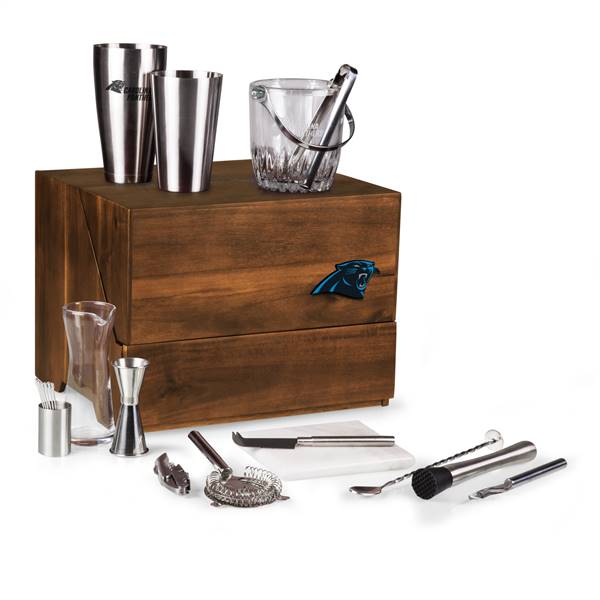 Carolina Panthers Madison Tabletop All-In-One Bar Set