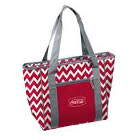 Coca-Cola Chevron 30 Can Cooler Tote Bag Pack