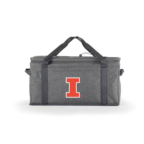 Illinois Fighting Illini 64 Can Collapsible Cooler