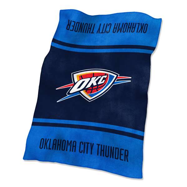 Oklahoma City Thunder Ultrasoft Plush Blanket 84 X 54 Inches