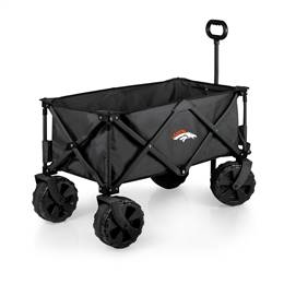 Denver Broncos All-Terrain Portable Utility Wagon