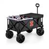 Illinois Fighting Illini All-Terrain Collapsible Wagon Cooler