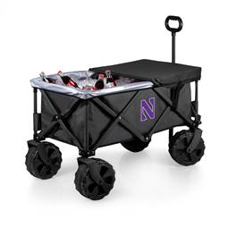 Northwestern Wildcats All-Terrain Collapsible Wagon Cooler