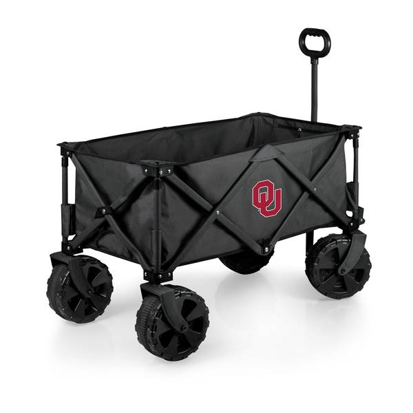 Oklahoma Sooners All-Terrain Collapsible Wagon Cooler