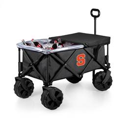 Syracuse Orange All-Terrain Collapsible Wagon Cooler