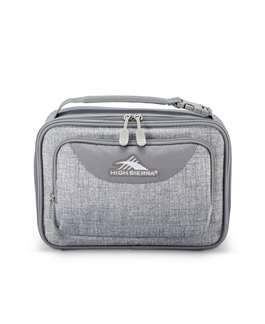 High Sierra Back to School Backpack  Single Compartment Lunch Bag - Silver Heather  