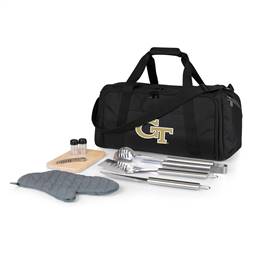 Georgia Tech Yellow Jackets BBQ Grill Kit and Cooler Bag