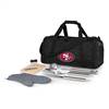 San Francisco 49ers BBQ Grill Kit and Cooler Bag
