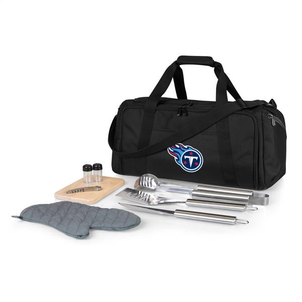 Tennessee Titans BBQ Grill Kit and Cooler Bag