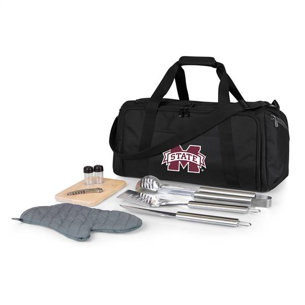 Mississippi State Bulldogs BBQ Grill Kit and Cooler Bag