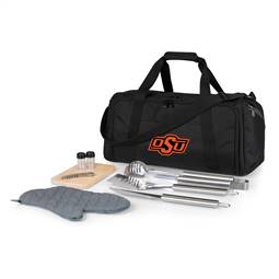 Oklahoma State Cowboys BBQ Grill Kit and Cooler Bag