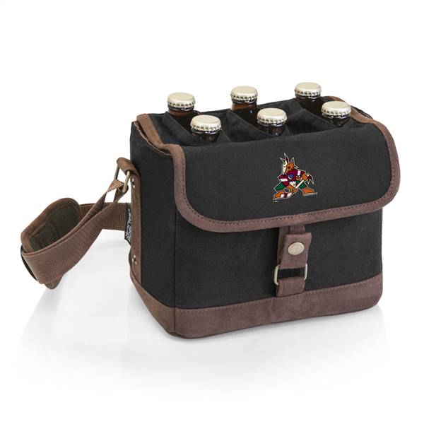 Arizona Coyotes Six Pack Beer Caddy with Opener