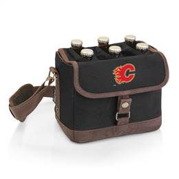 Calgary Flames Six Pack Beer Caddy with Opener