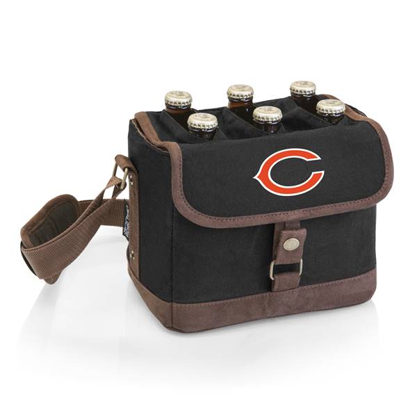 Chicago Bears Six Pack Beer Caddy with Opener
