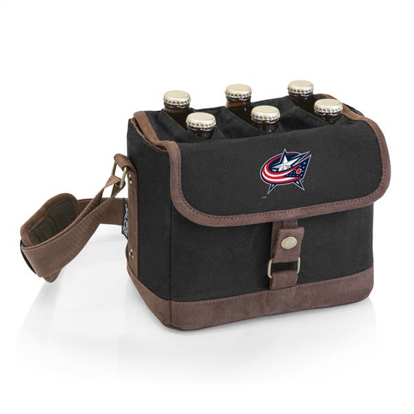 Columbus Blue Jackets Six Pack Beer Caddy with Opener