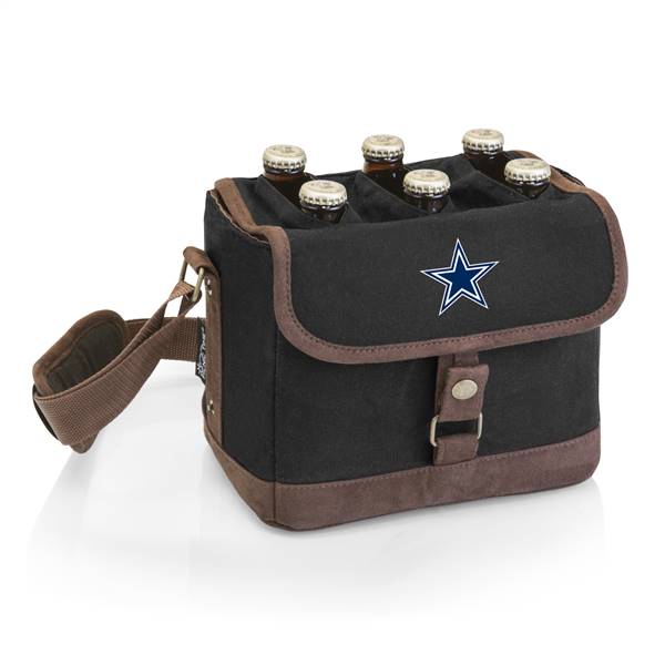 Dallas Cowboys Six Pack Beer Caddy with Opener