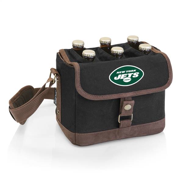 New York Jets Six Pack Beer Caddy with Opener