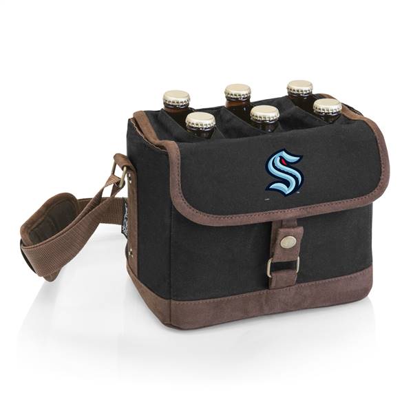 Seattle Kraken Six Pack Beer Caddy with Opener