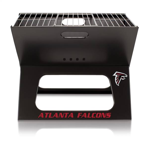 Atlanta Falcons Portable Folding Charcoal BBQ Grill