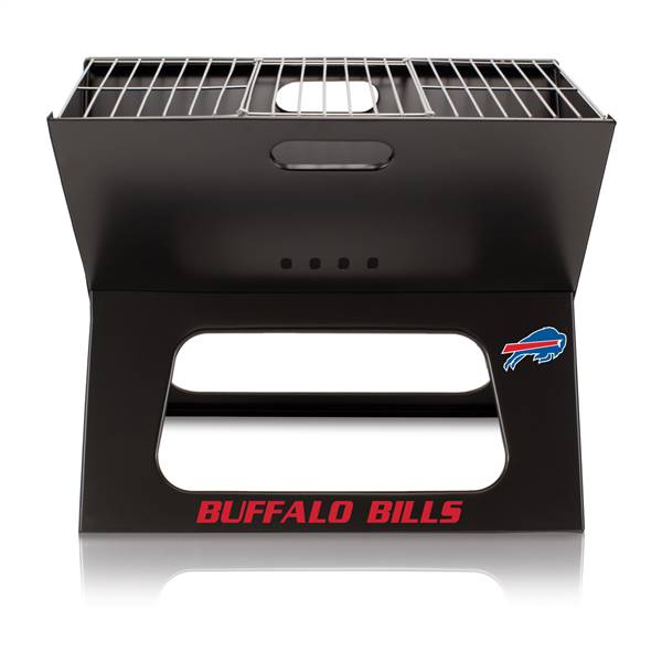 Buffalo Bills Portable Folding Charcoal BBQ Grill