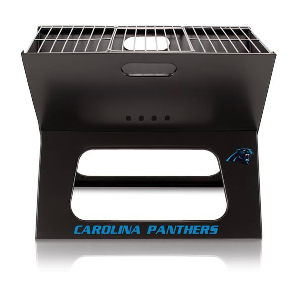 Carolina Panthers Portable Folding Charcoal BBQ Grill