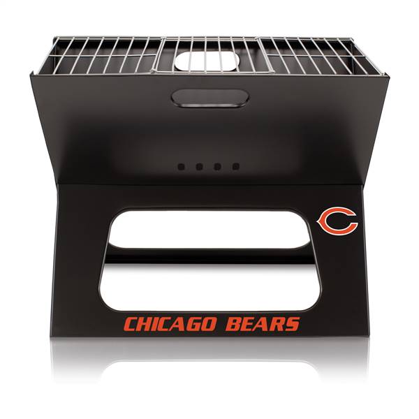 Chicago Bears Portable Folding Charcoal BBQ Grill